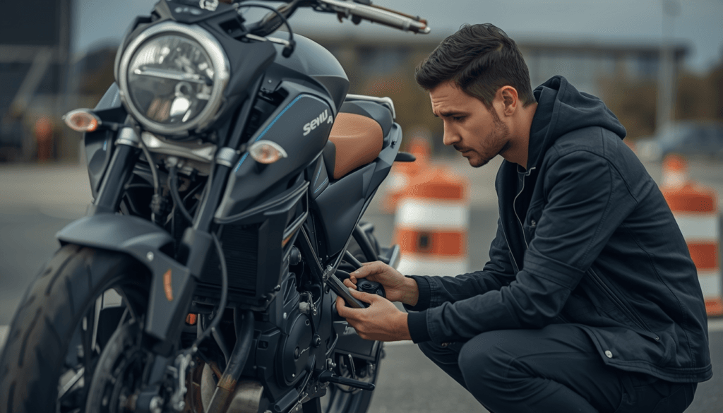 qué revisar al comprar una moto de segunda mano en una inspección visual