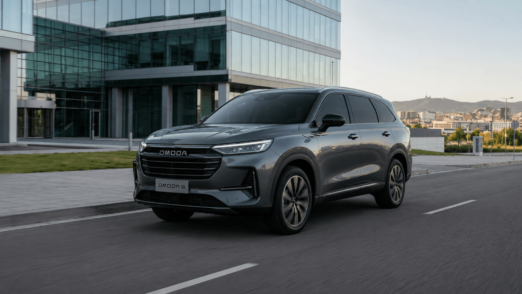 OMODA 9 España SUV híbrido enchufable premium
