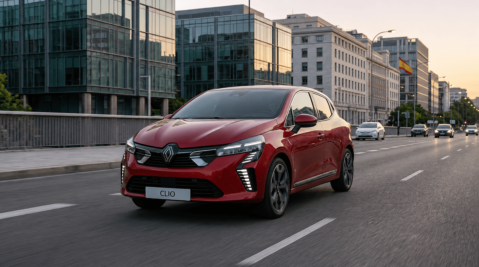 Renault Clio 2026: el utilitario francés se renueva con diseño más agresivo y versión híbrida