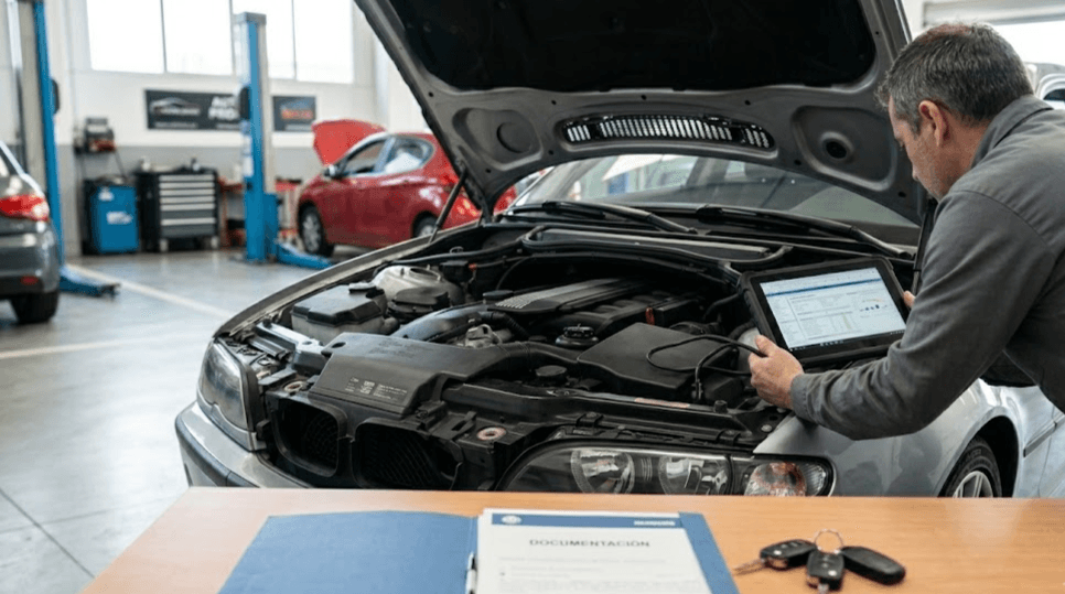 Fallos BMW Serie 3 revisando motor, diagnosis y campañas antes de comprar uno usado