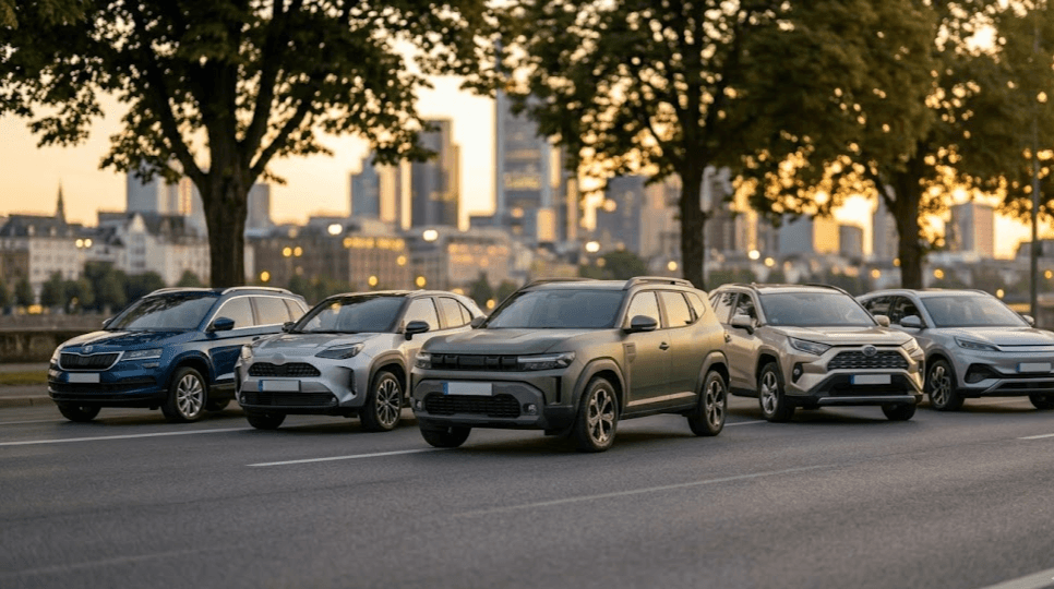 Mejores SUV calidad precio con varios SUV modernos comparados para compra familiar