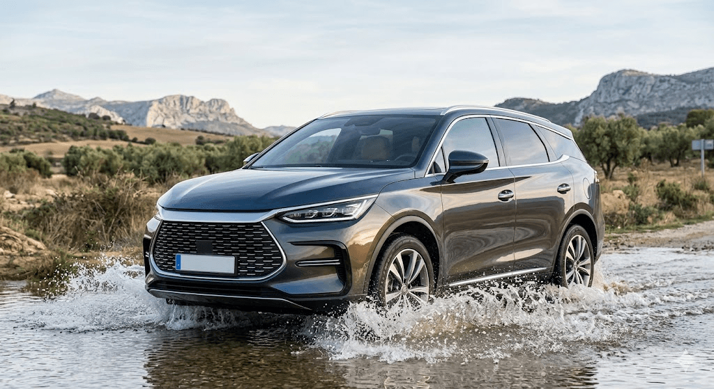 Lepas L8 SUV híbrido enchufable chino que llega a España