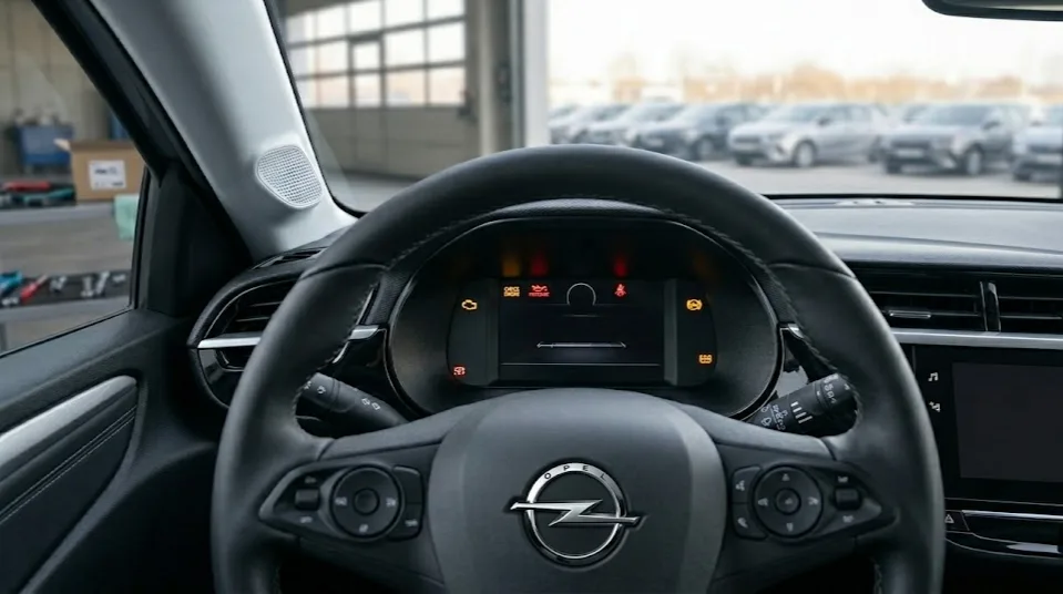 Testigos Opel Corsa encendidos en el cuadro de instrumentos