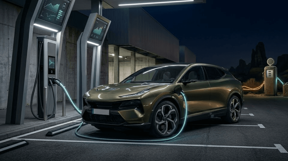 Lotus híbrido 952 CV Eletre X con autonomía extendida y carga rápida