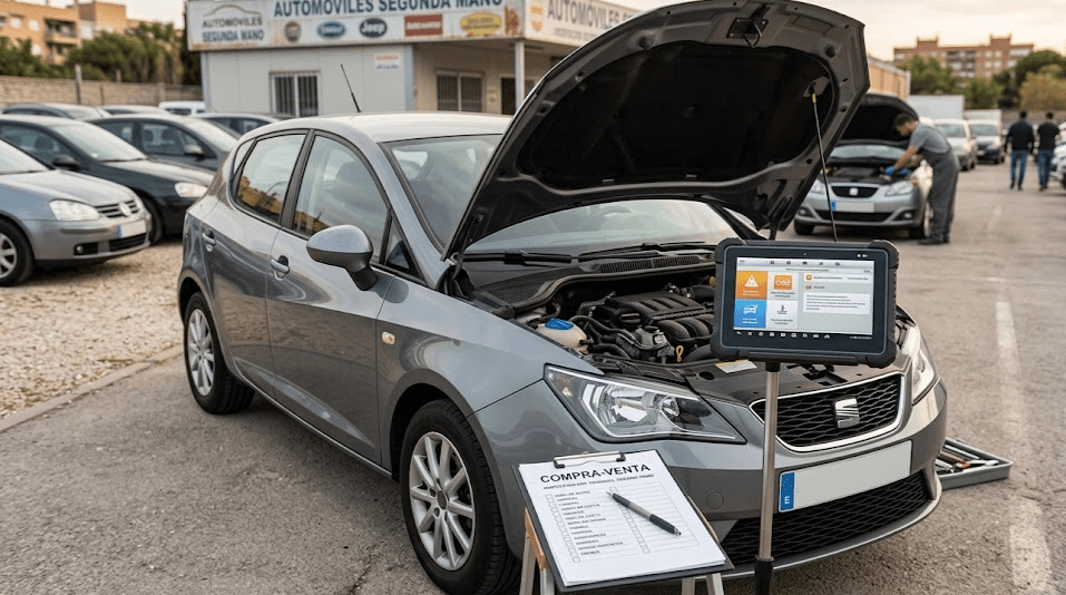 Coches de segunda mano con averías revisados antes de comprar