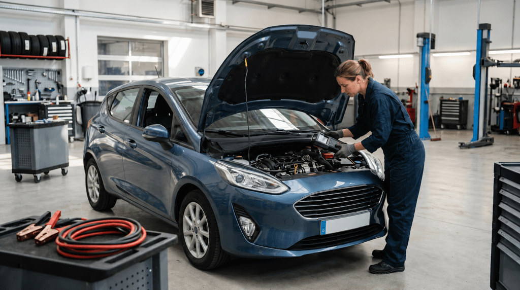 SEAT Ibiza no arranca revisado con pinzas y diagnosis