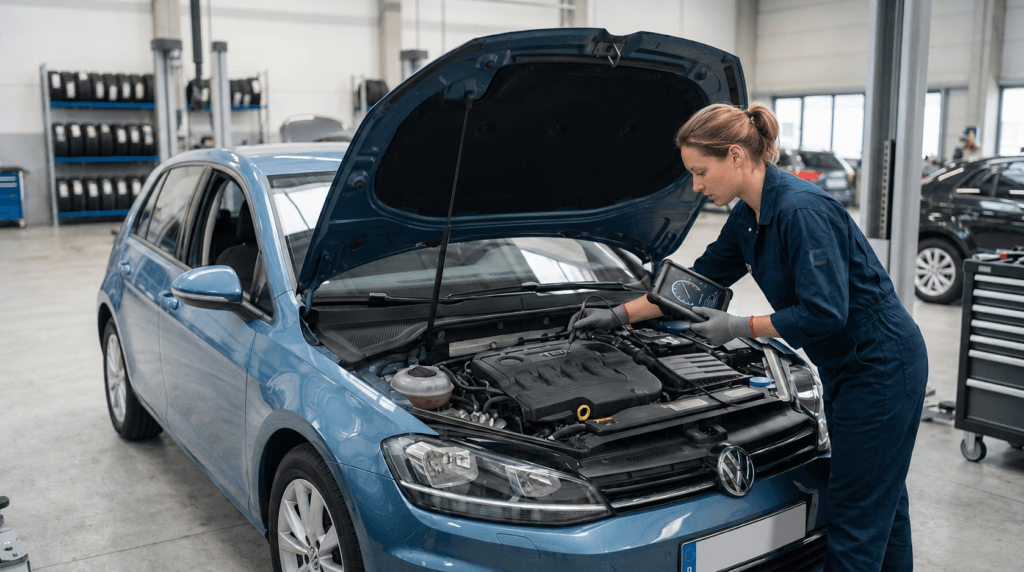 Coche no pasa de 3000 rpm revisado con diagnosis en taller