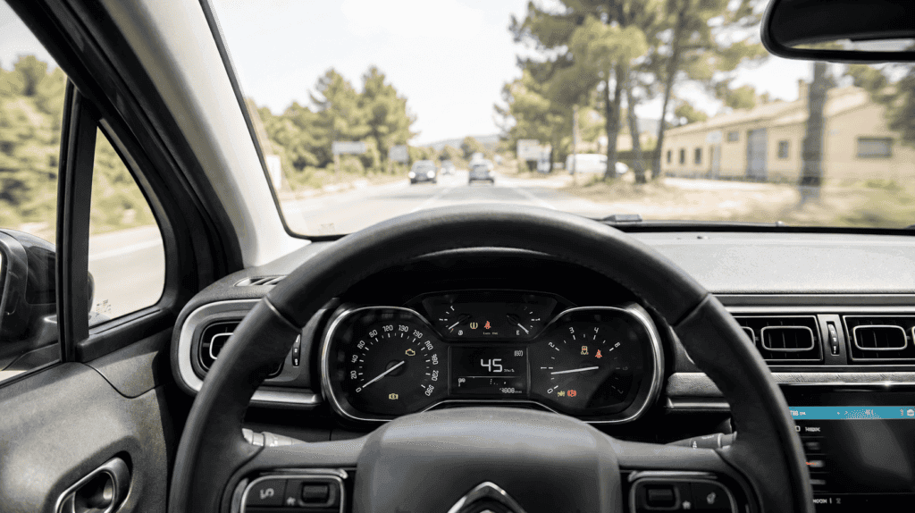 testigos Citroën C3 encendidos en el cuadro de instrumentos