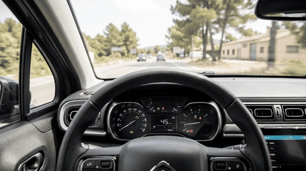 testigos Citroën C3 encendidos en el cuadro de instrumentos