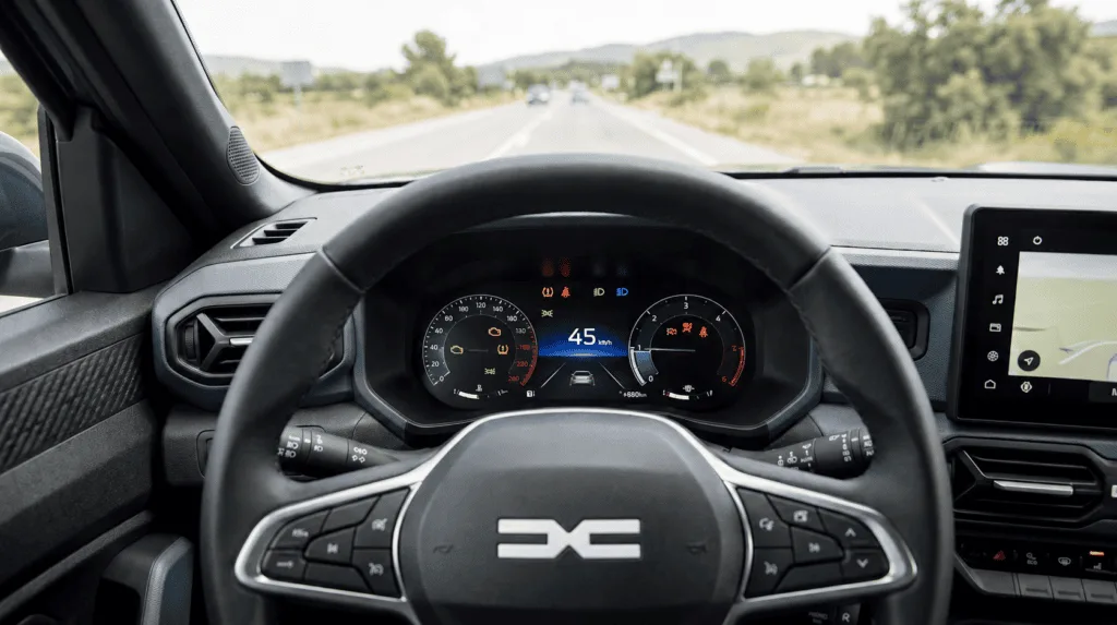 testigos Dacia Duster encendidos en el cuadro de instrumentos