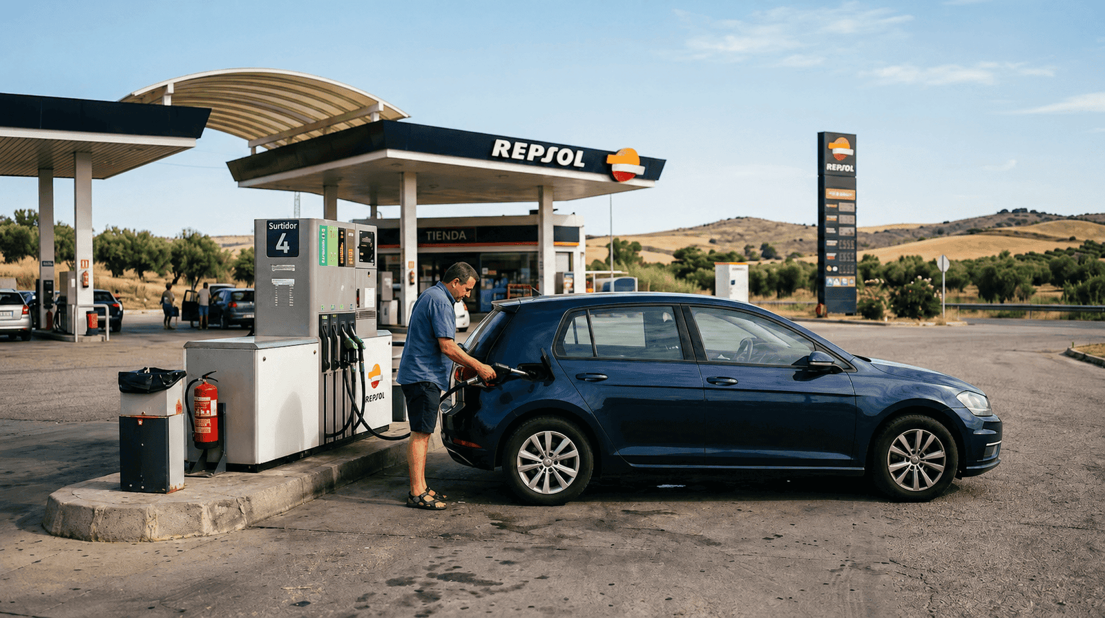 Precio de la gasolina y el diésel hoy: cuánto cuesta llenar el depósito este verano