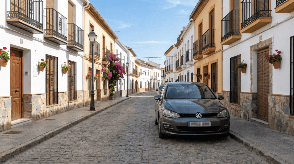 Multa ITV caducada coche aparcado: vehículo estacionado en la calle