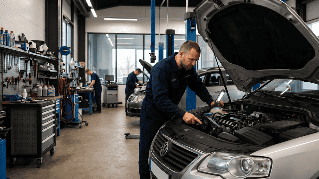 Cuánto cuesta la revisión de los 100.000 km: revisión de motor en taller