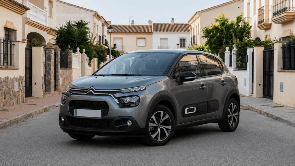 Cuánto cuesta mantener un Citroën C3 al año: coche aparcado en la calle