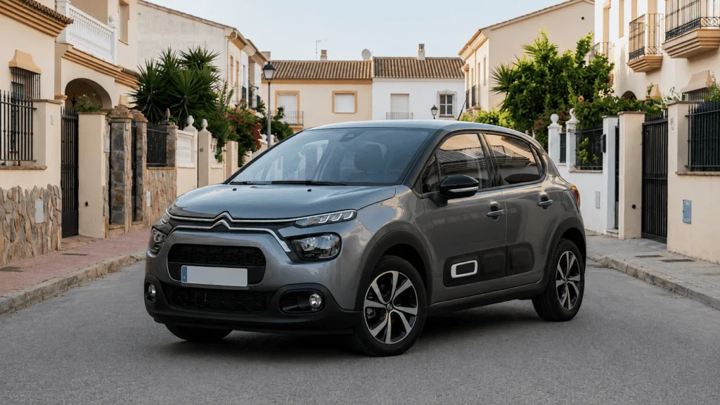 Cuánto cuesta mantener un Citroën C3 al año: coche aparcado en la calle