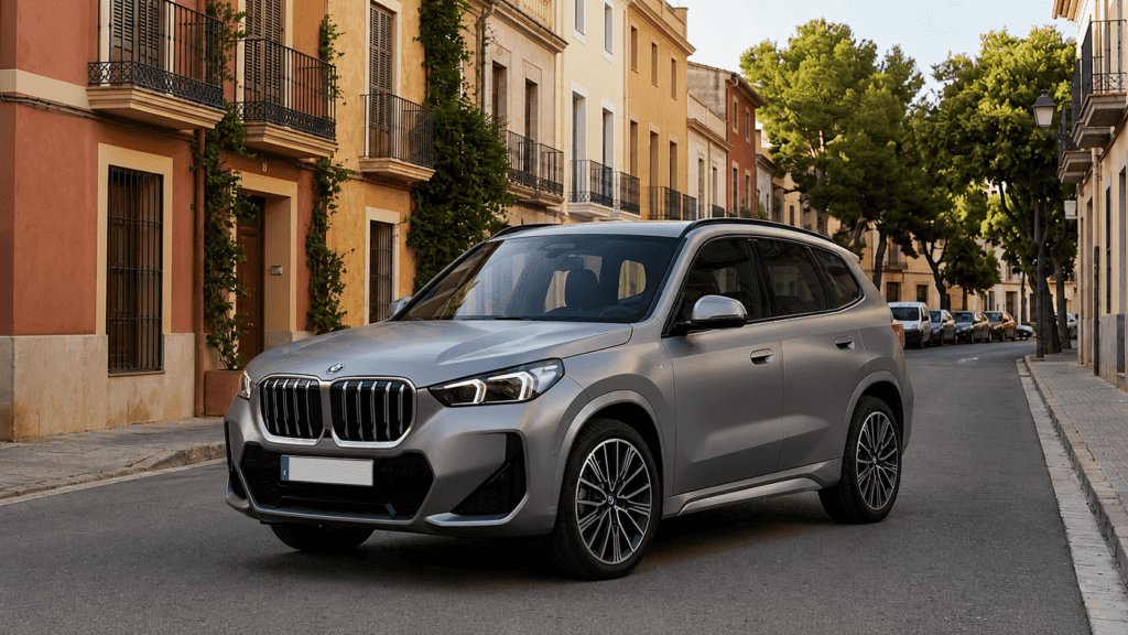 Cuánto cuesta mantener un BMW X1 al año: SUV aparcado en la calle