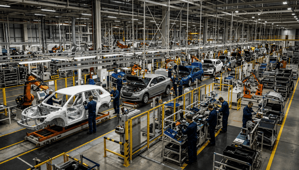 Acuerdo entre Ford y Geely en Almussafes: línea de producción