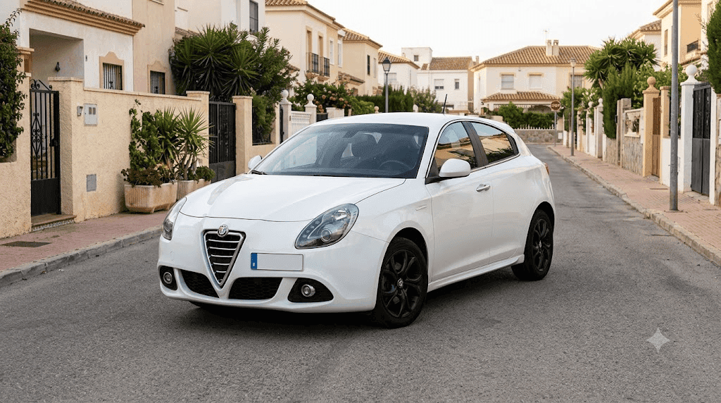 Cuánto cuesta mantener un Giulietta al año: coche aparcado en la calle
