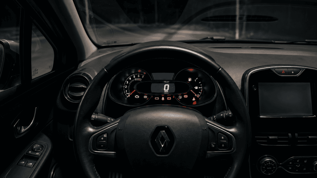 testigos Renault Clio encendidos en el cuadro de instrumentos