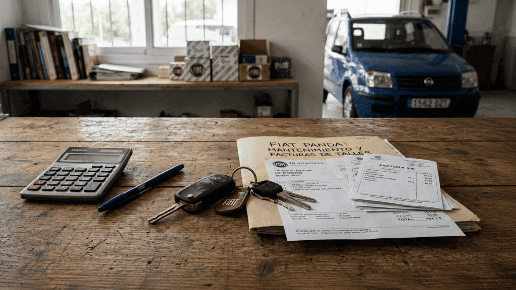 cuánto cuesta mantener un Fiat Panda al año, desglose de gastos