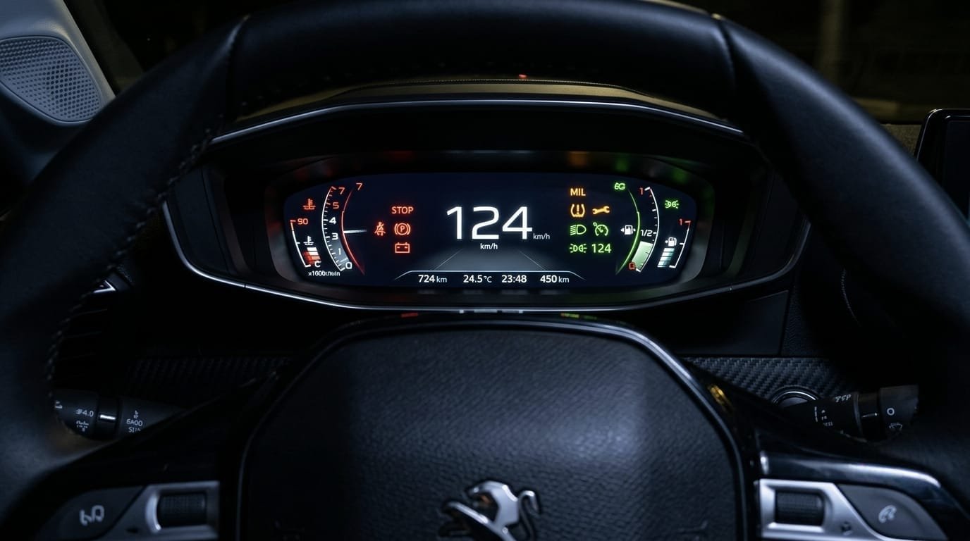 Testigos Peugeot 208: guía completa de todos los avisos del cuadro