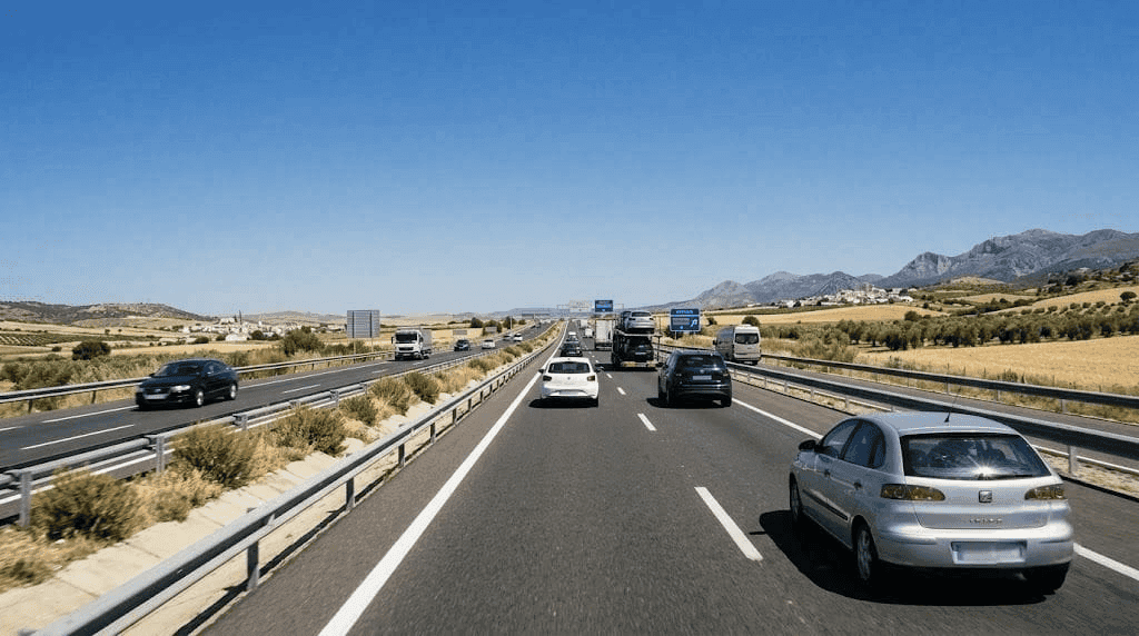 multa por adelantar por la derecha en autovía española