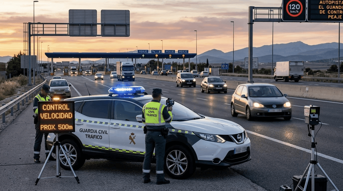 217 km/h en la AP-36: cuando el exceso de velocidad ya no es multa, es delito