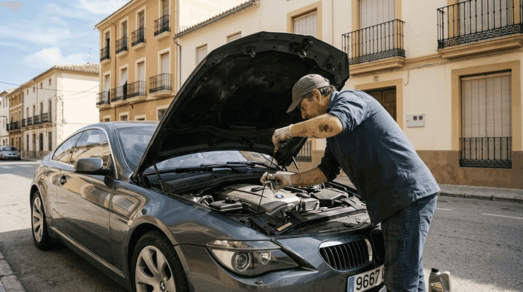 qué revisar antes de un viaje largo en coche