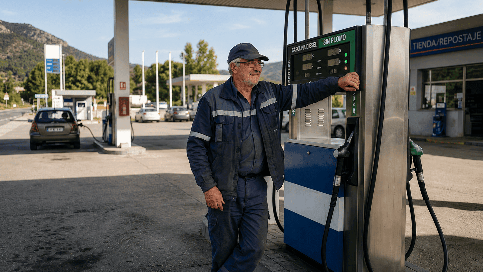 Se jubila tras 43 años en una gasolinera y gana en los tribunales el derecho a 10.000 litros de combustible gratis