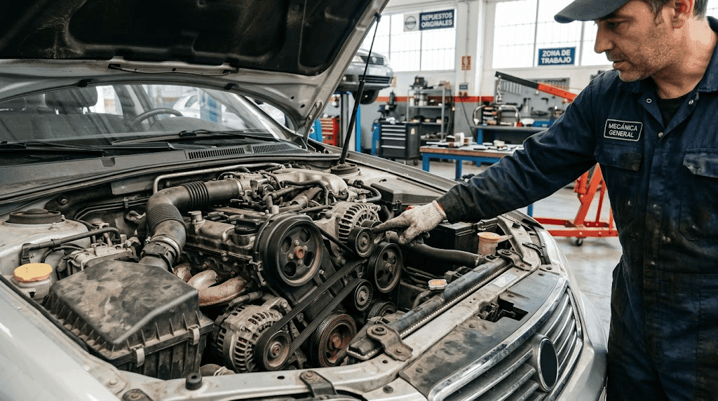 Cuánto cuesta cambiar la correa de accesorios de un coche