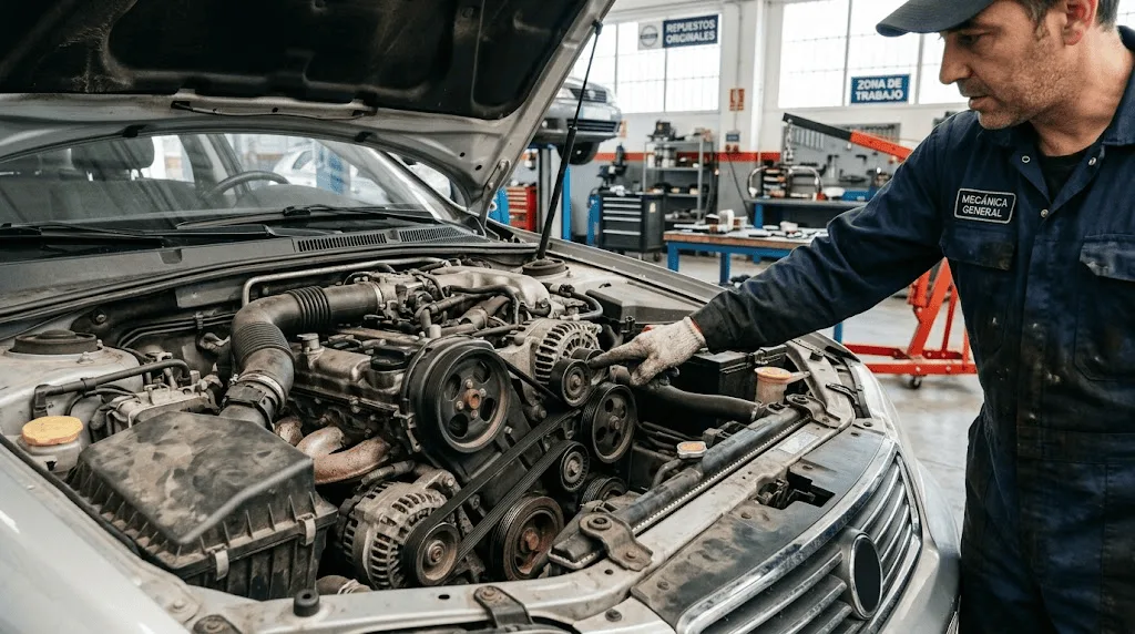 Cuánto cuesta cambiar la correa de accesorios de un coche