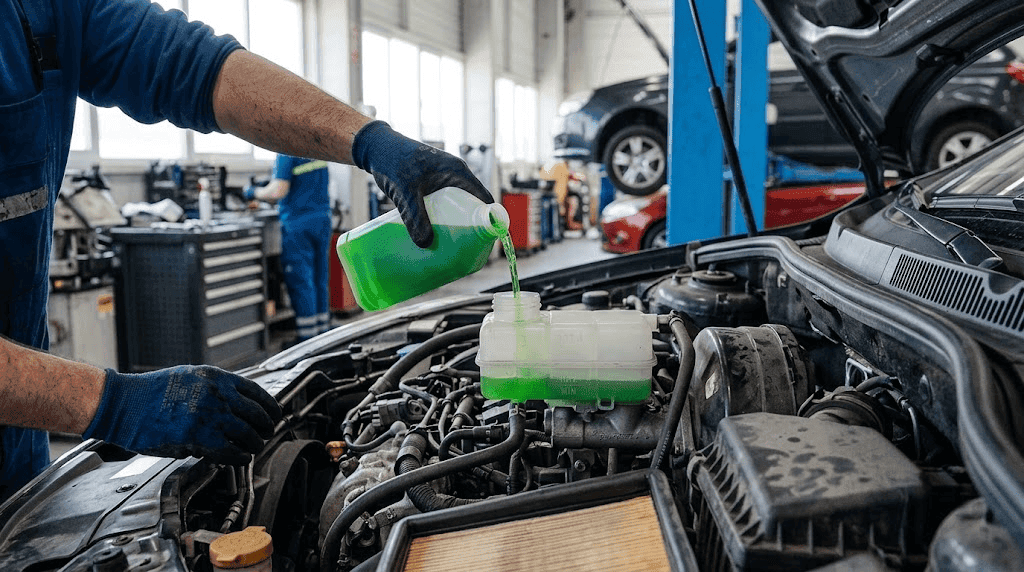 Cada cuánto cambiar el líquido refrigerante de un coche