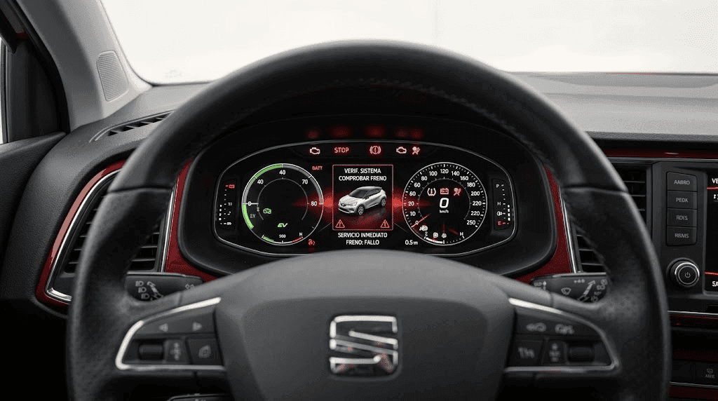 Testigos SEAT Ateca encendidos en el cuadro de instrumentos