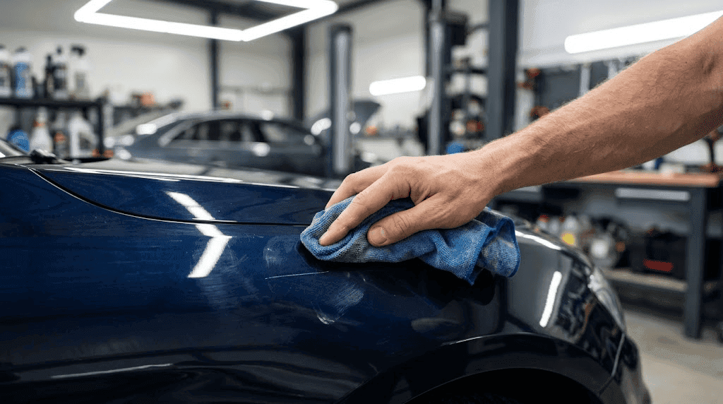 Cómo quitar arañazos de la pintura del coche con pulido