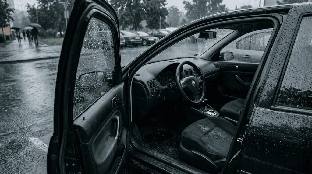 Por qué mi coche huele a humedad después de llover