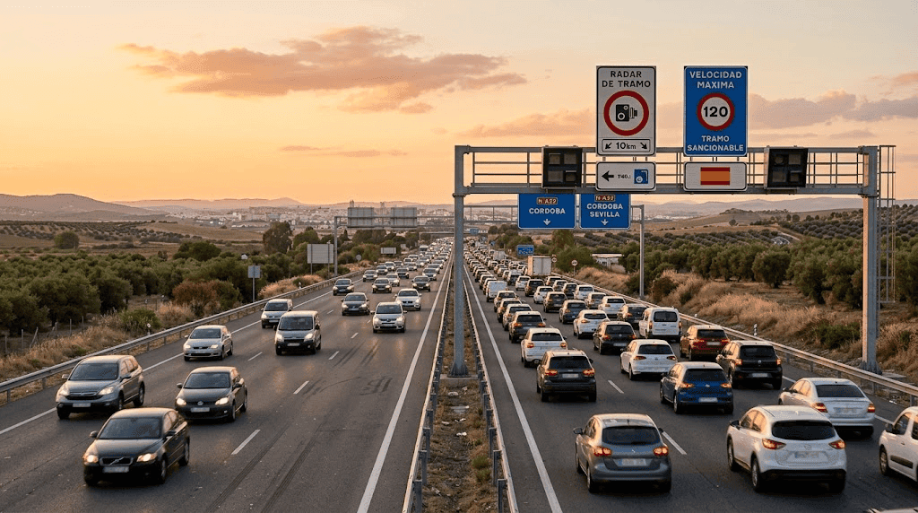 radares Operación Retorno 2026 en carretera española