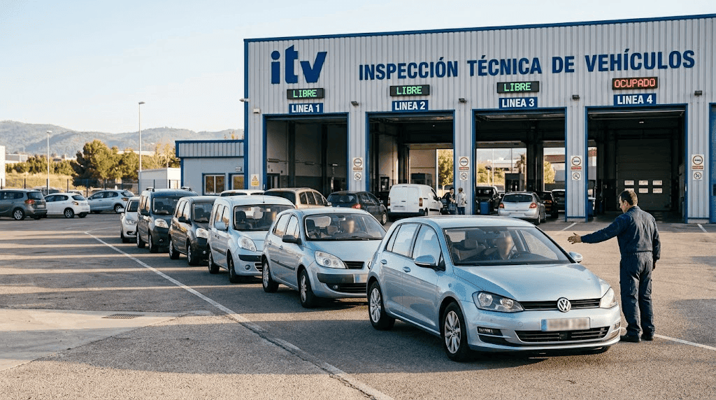 colapso ITV Comunitat Valenciana lista de espera