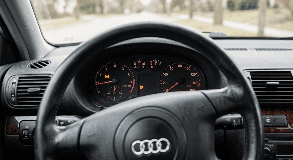 Testigos Audi A3 8L encendidos en el salpicadero